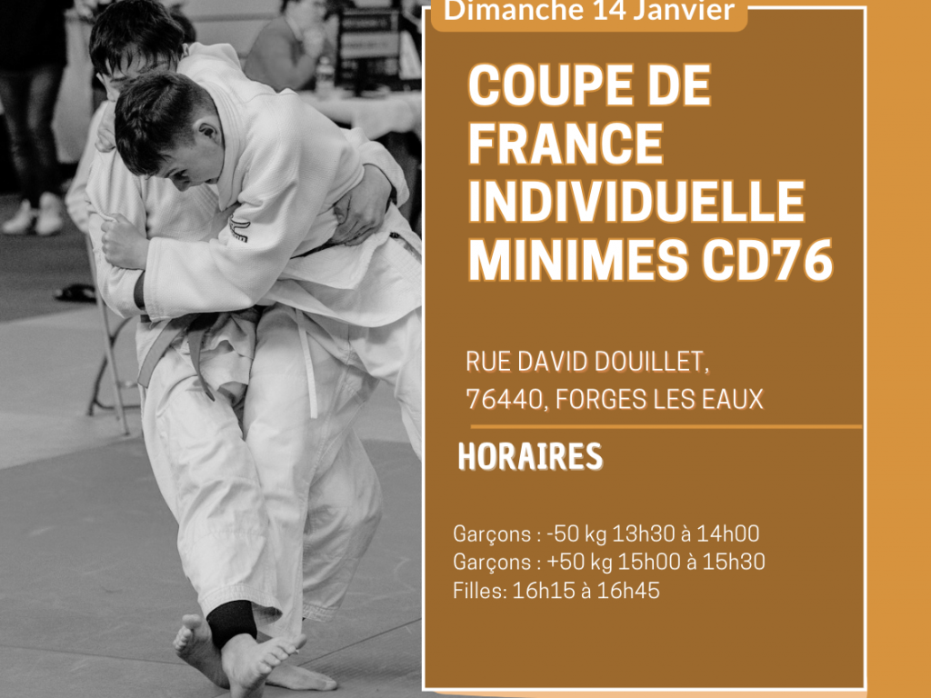 Image de l'actu 'Sélection coupe de France individuelle minimes CD76 masculins'