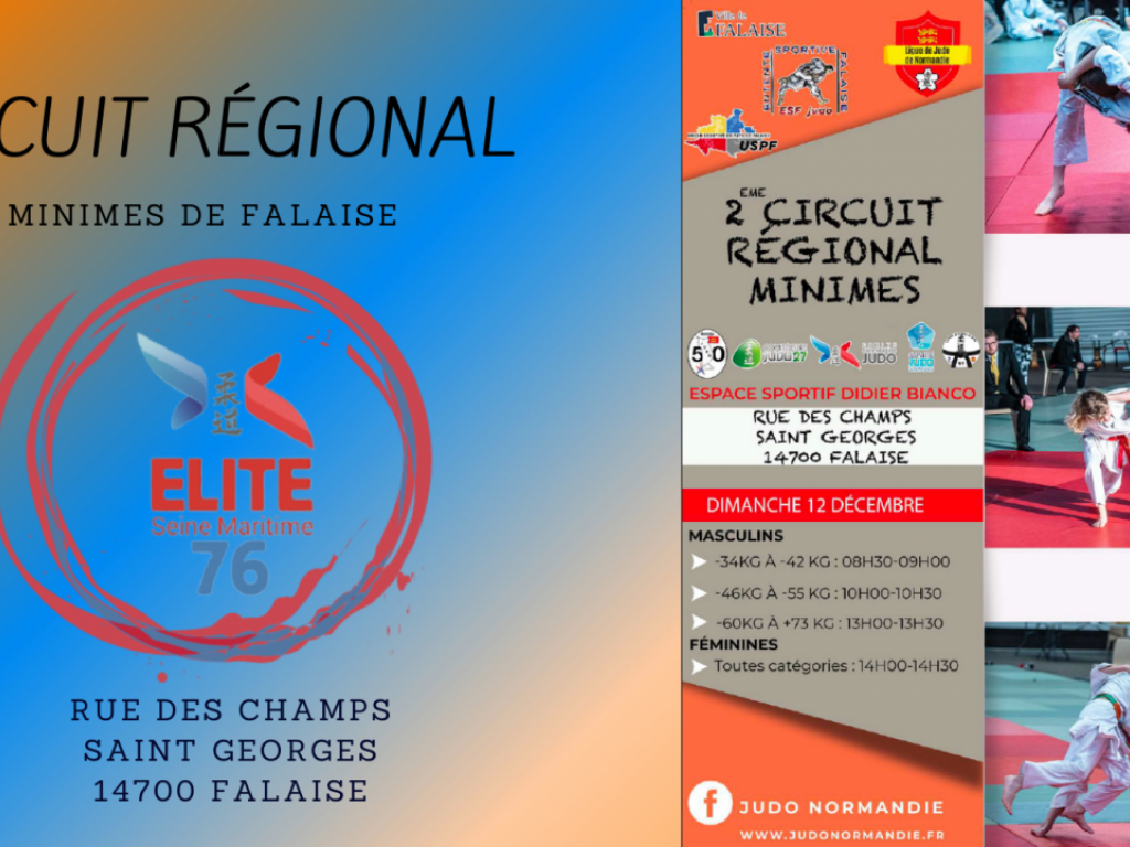Image de l'actu 'Sélection Groupe Elite 76 Minimes - Circuit Régional Minimes Falaise 12.12.2021'