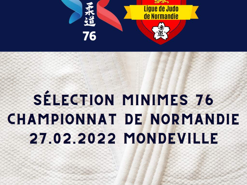 Image de l'actu 'Sélection Minimes 76 - Championnat de Normandie Minimes 27.02.2022 Mondeville'
