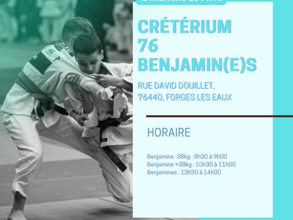 Image de l'actu 'Sélection Benjamins - Critérium 76 Benjamins 16.04.2023 à Forges les Eaux'