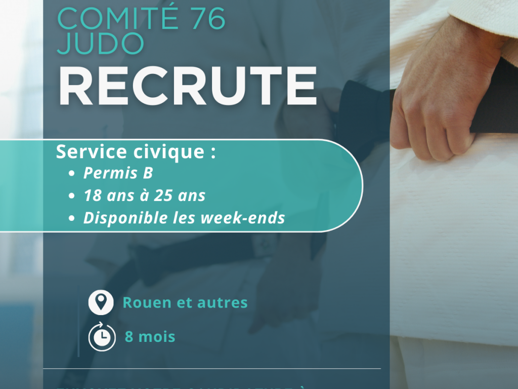 Image de l'actu 'Recherche un(e) volontaire en Service Civique !'